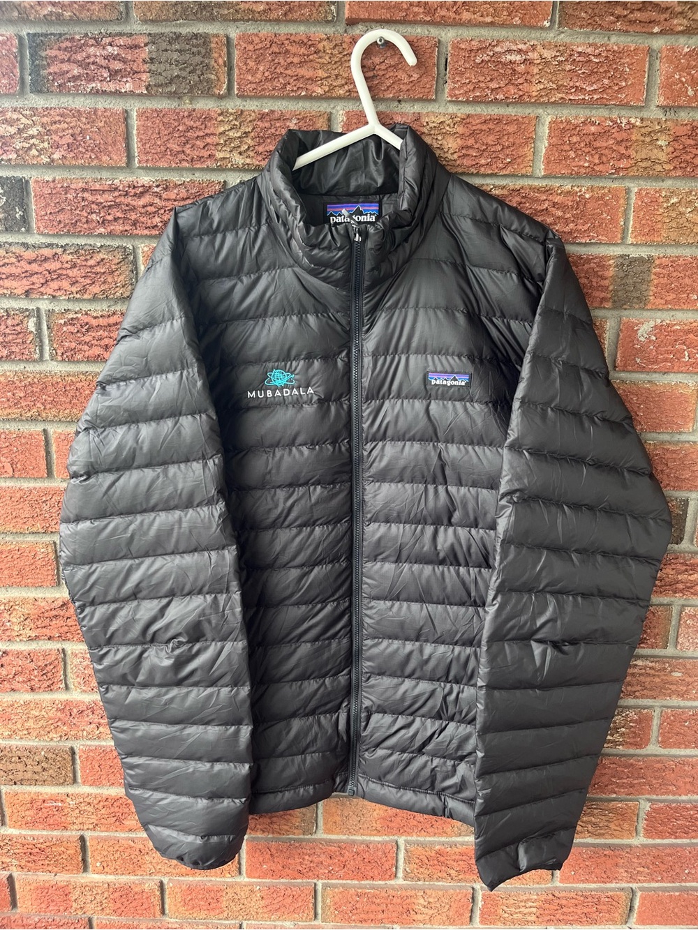 Patagonia Men's Black Lightweight Down Jacket Sz XL